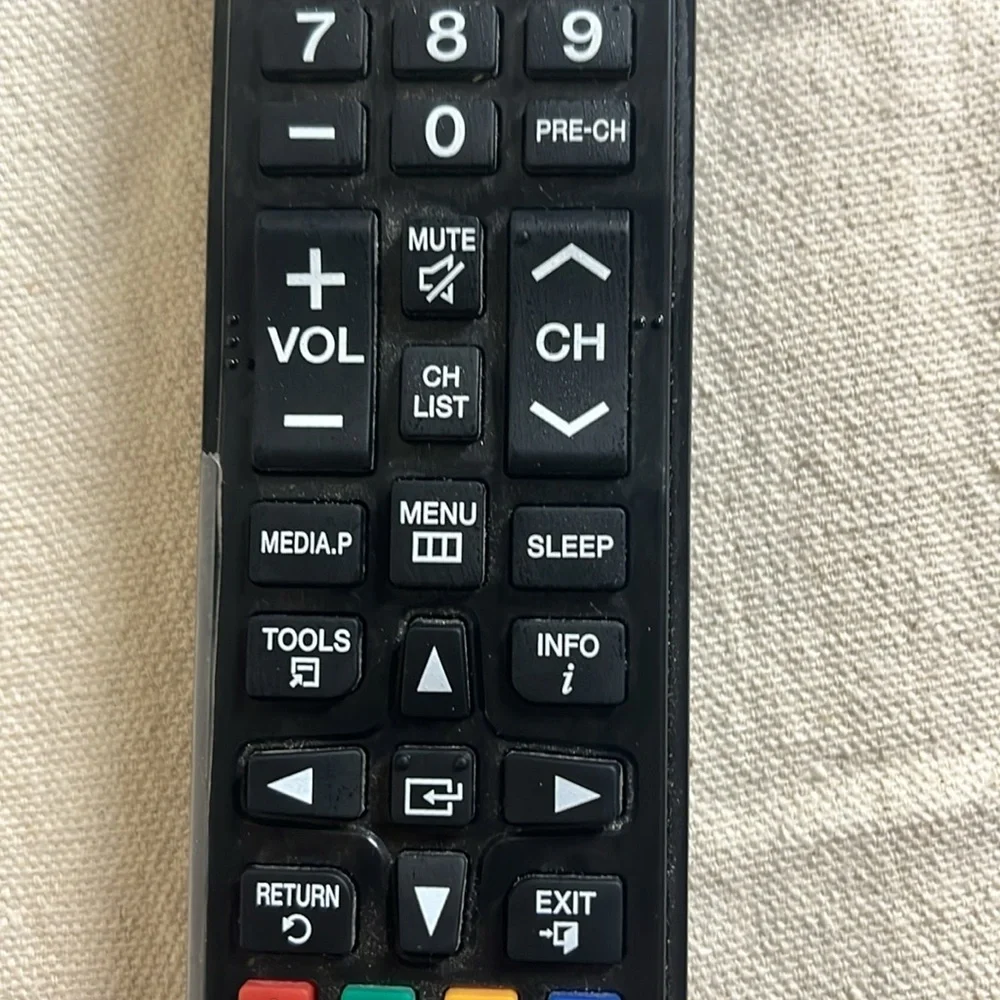 Samsung TV Remote Control Black Tested AA59-00666A Replacement